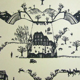 Emma Molony Wallpaper | Beastly Chronicles Charcoal Grey